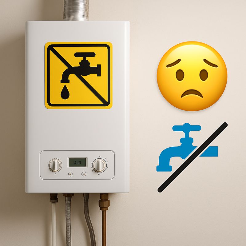 Chaudière : pas d’eau chaude ?